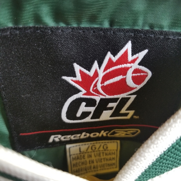 EDMONTON FOOTBALL TEAM CFL REEBOK RAIN JACKET - Picture 5 of 7